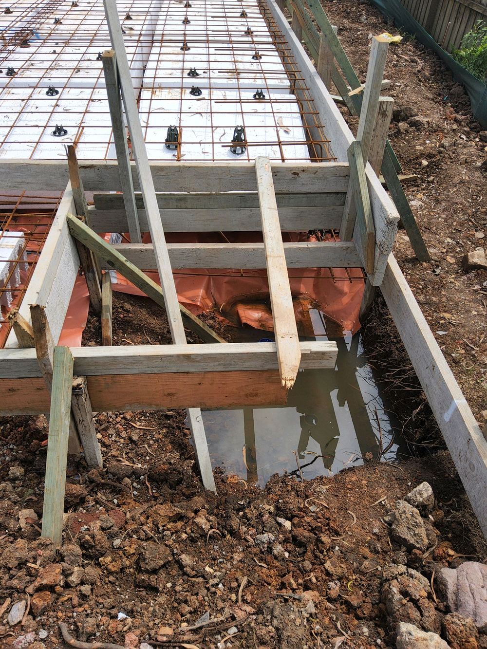 Slab pre-pour inspection in Castle Hill